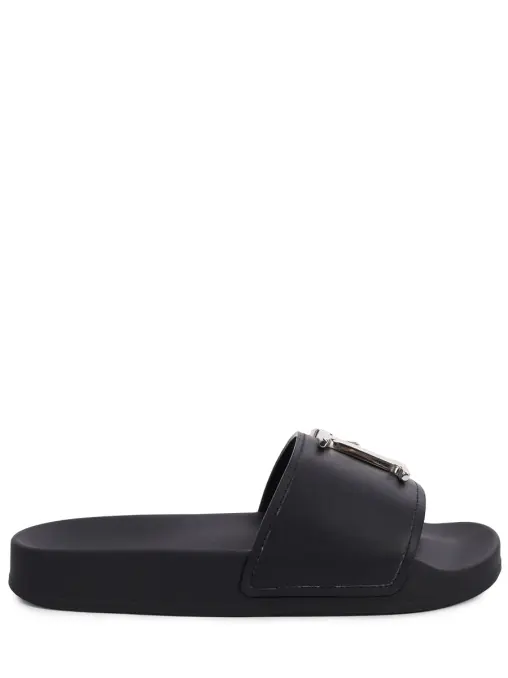 Шлепанцы кожаные DSQUARED2