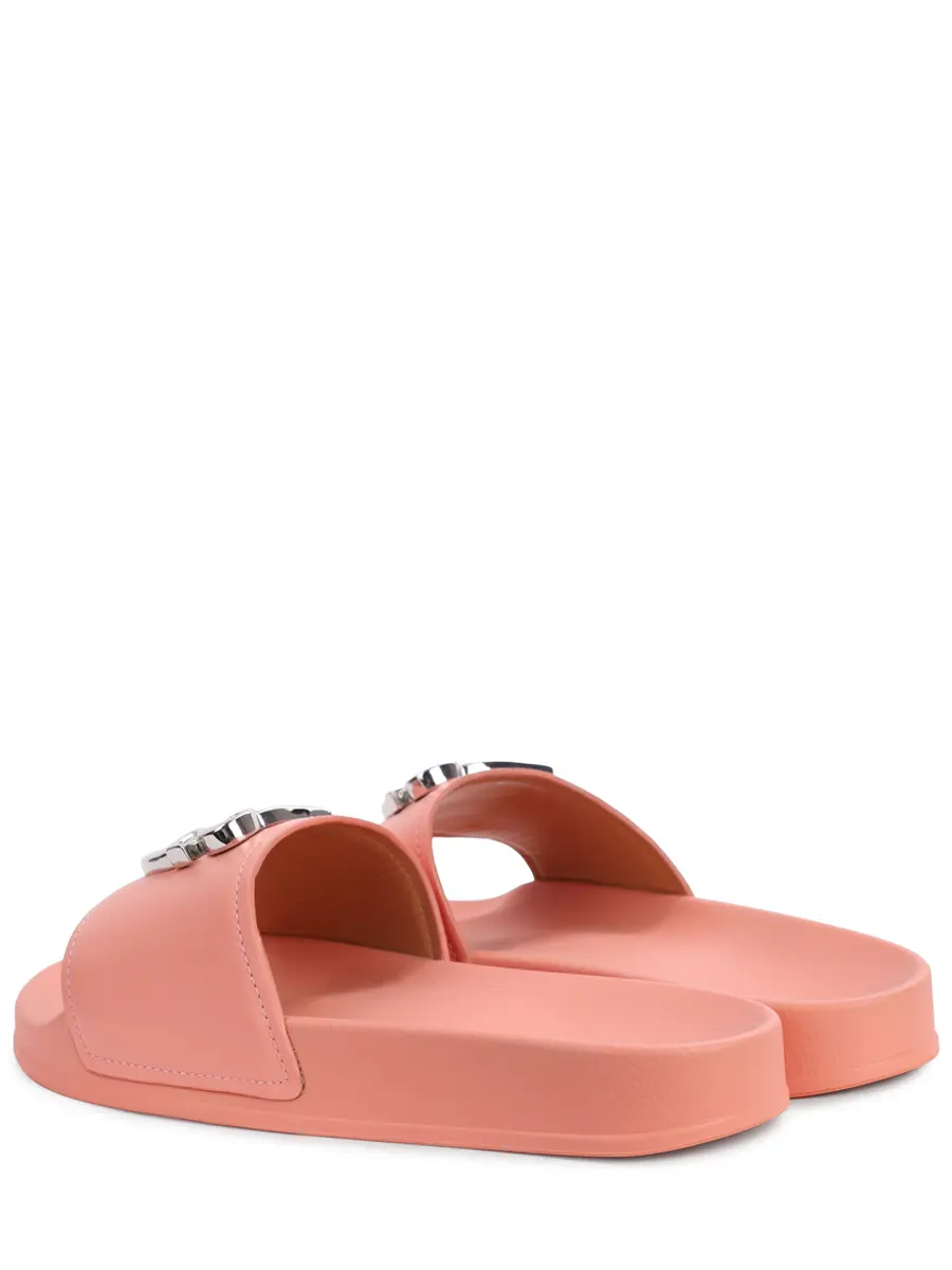 Шлепанцы кожаные