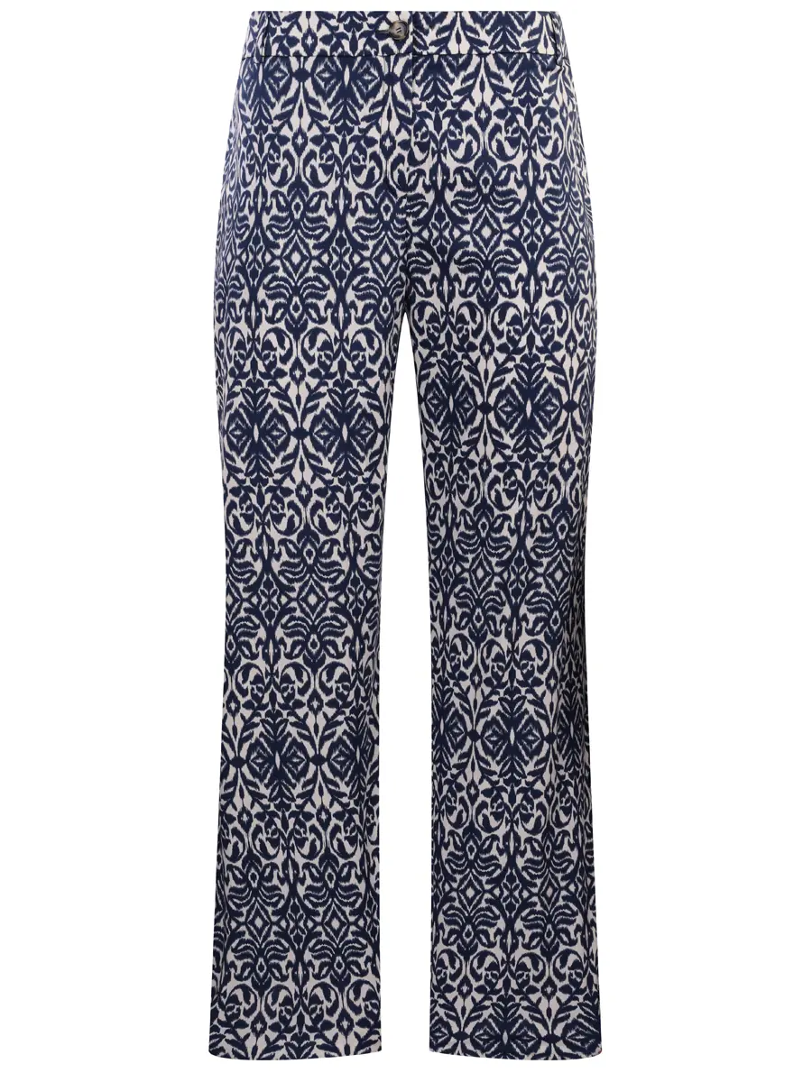 Брюки с принтом