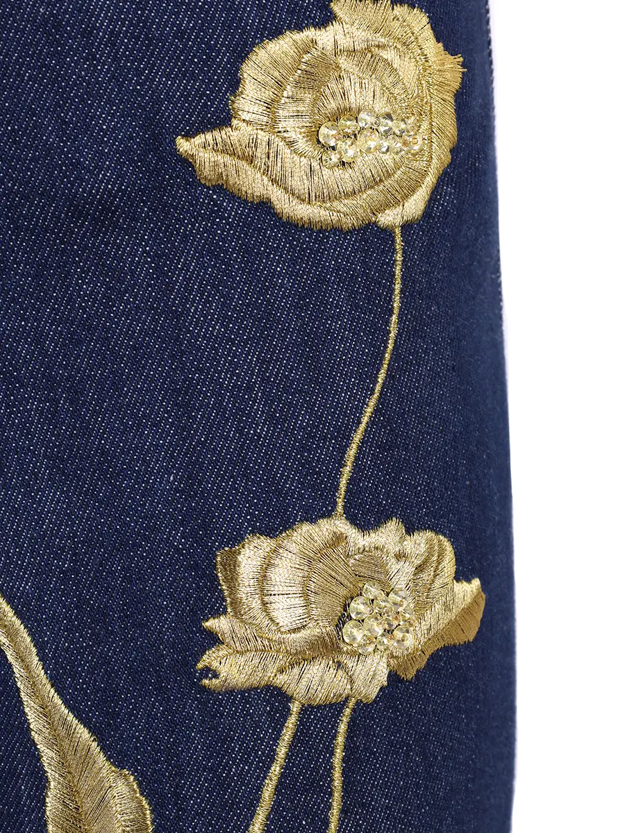 Джинсы хлопковые