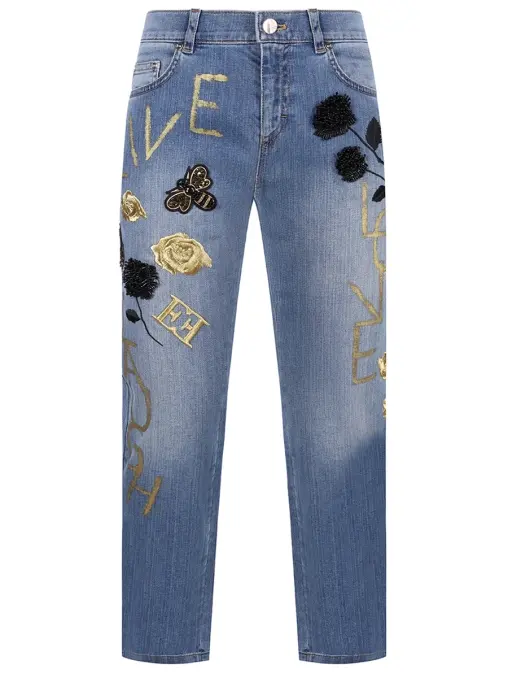 Джинсы хлопковые ESCADA