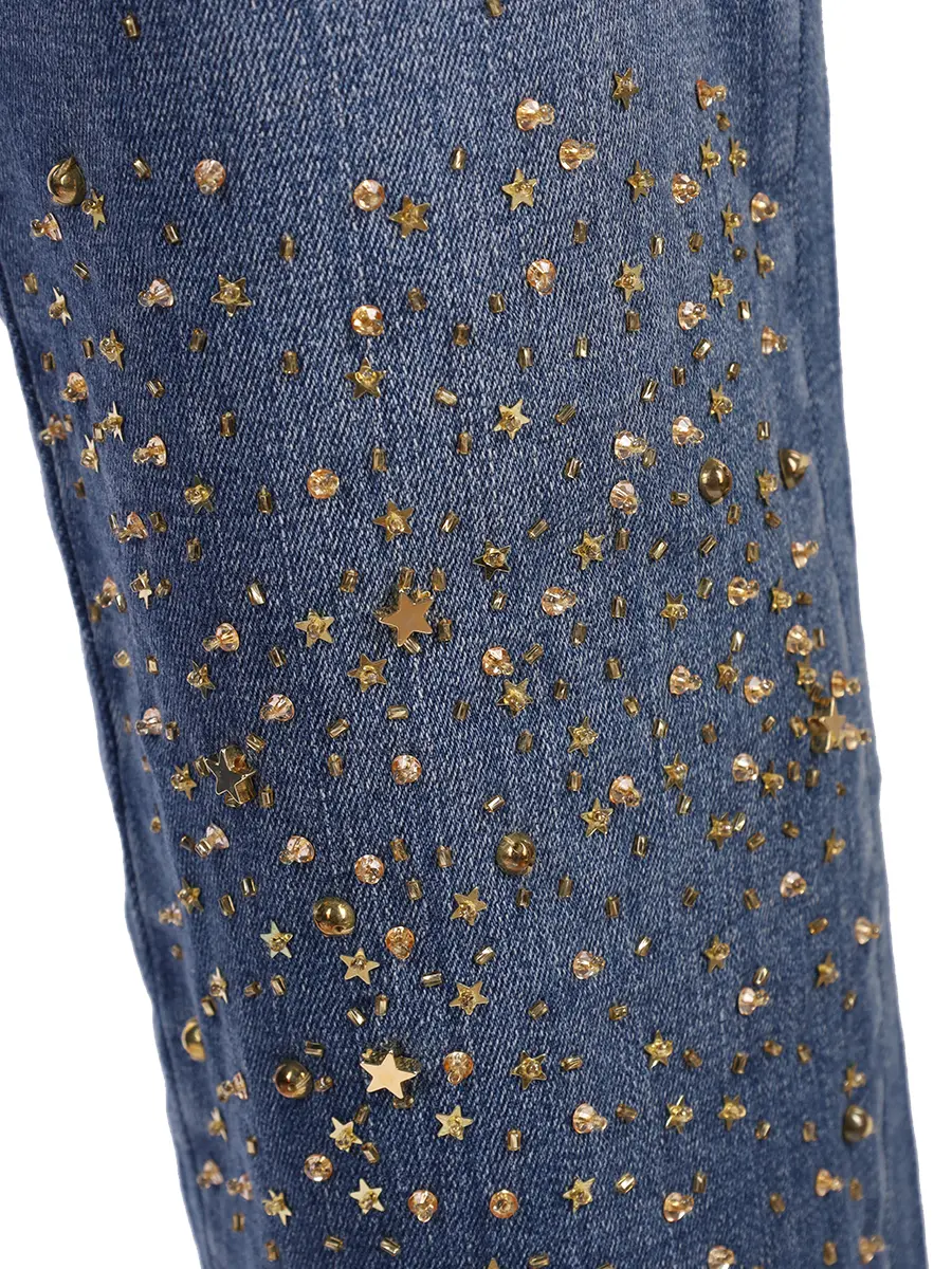 Джинсы хлопковые