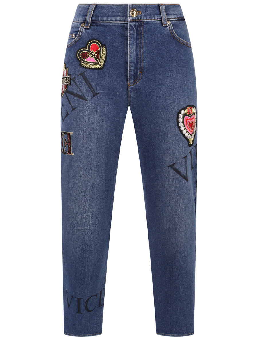 Джинсы хлопковые