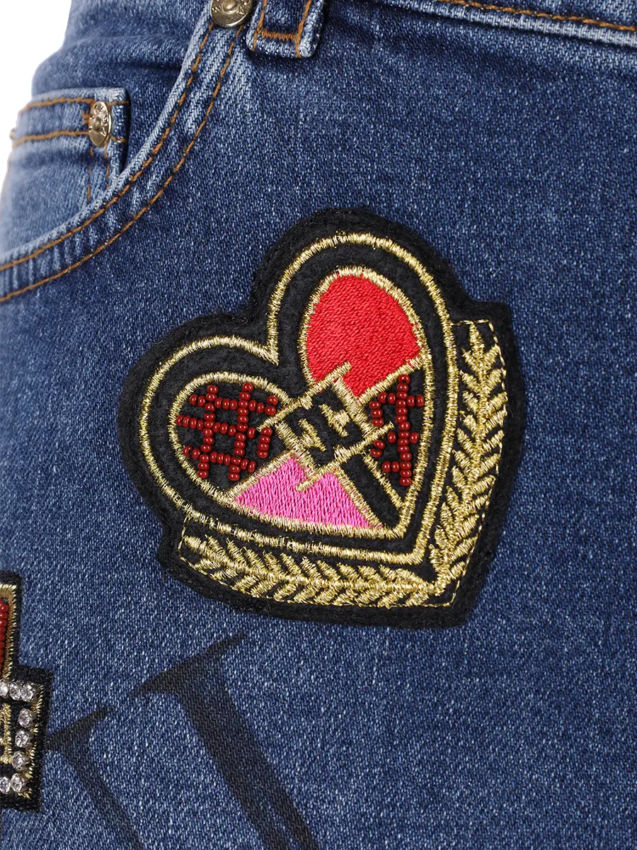 Джинсы хлопковые