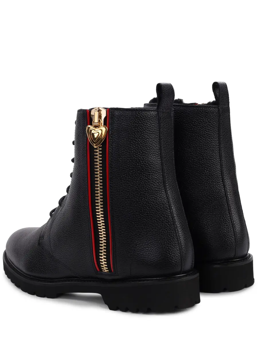 Ботинки кожаные