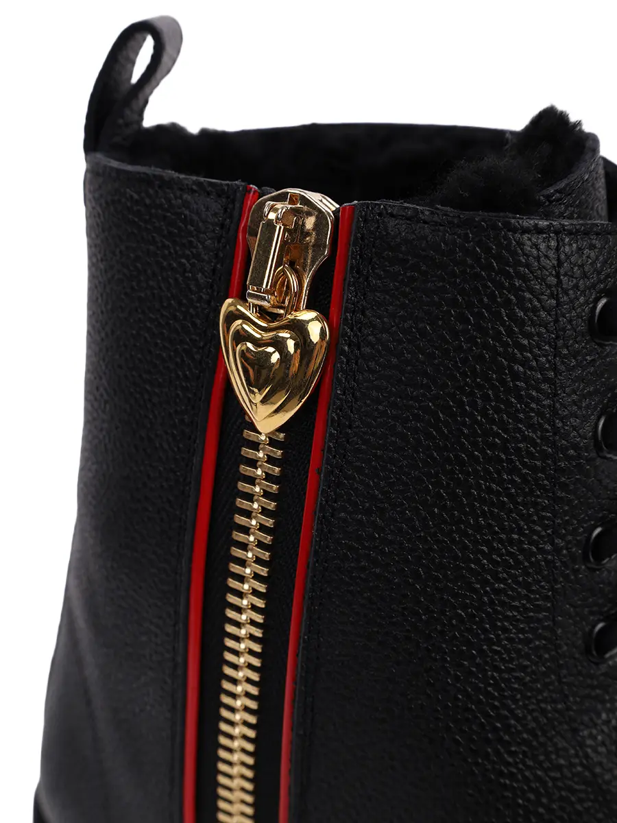 Ботинки кожаные