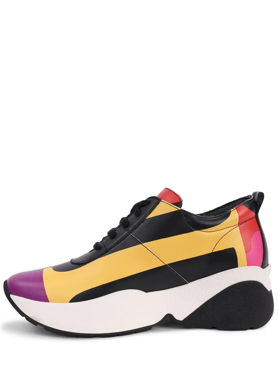 Кроссовки кожаные