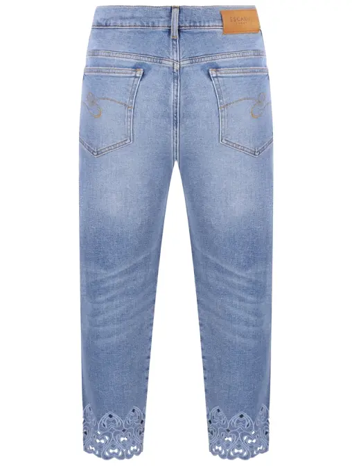Джинсы хлопковые ESCADA SPORT