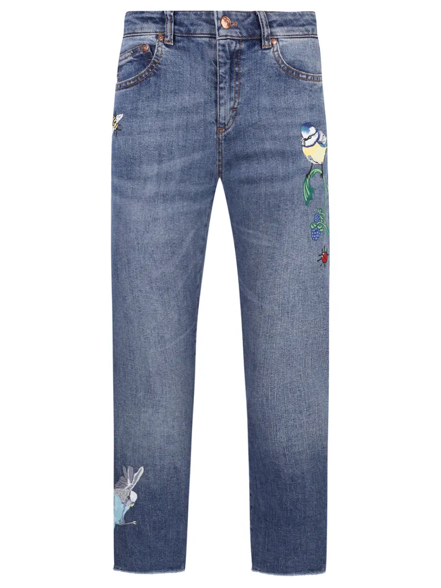 Джинсы хлопковые