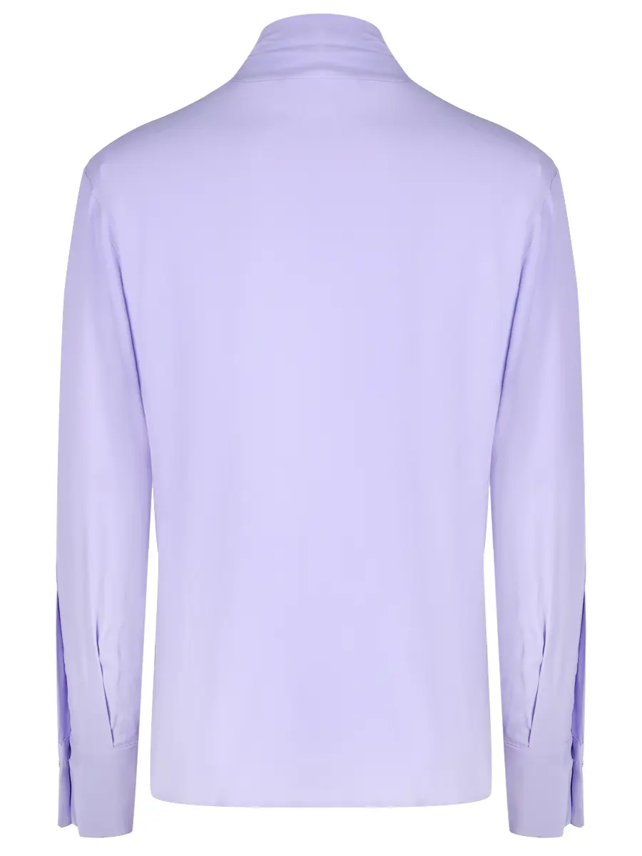 Блуза однотонная