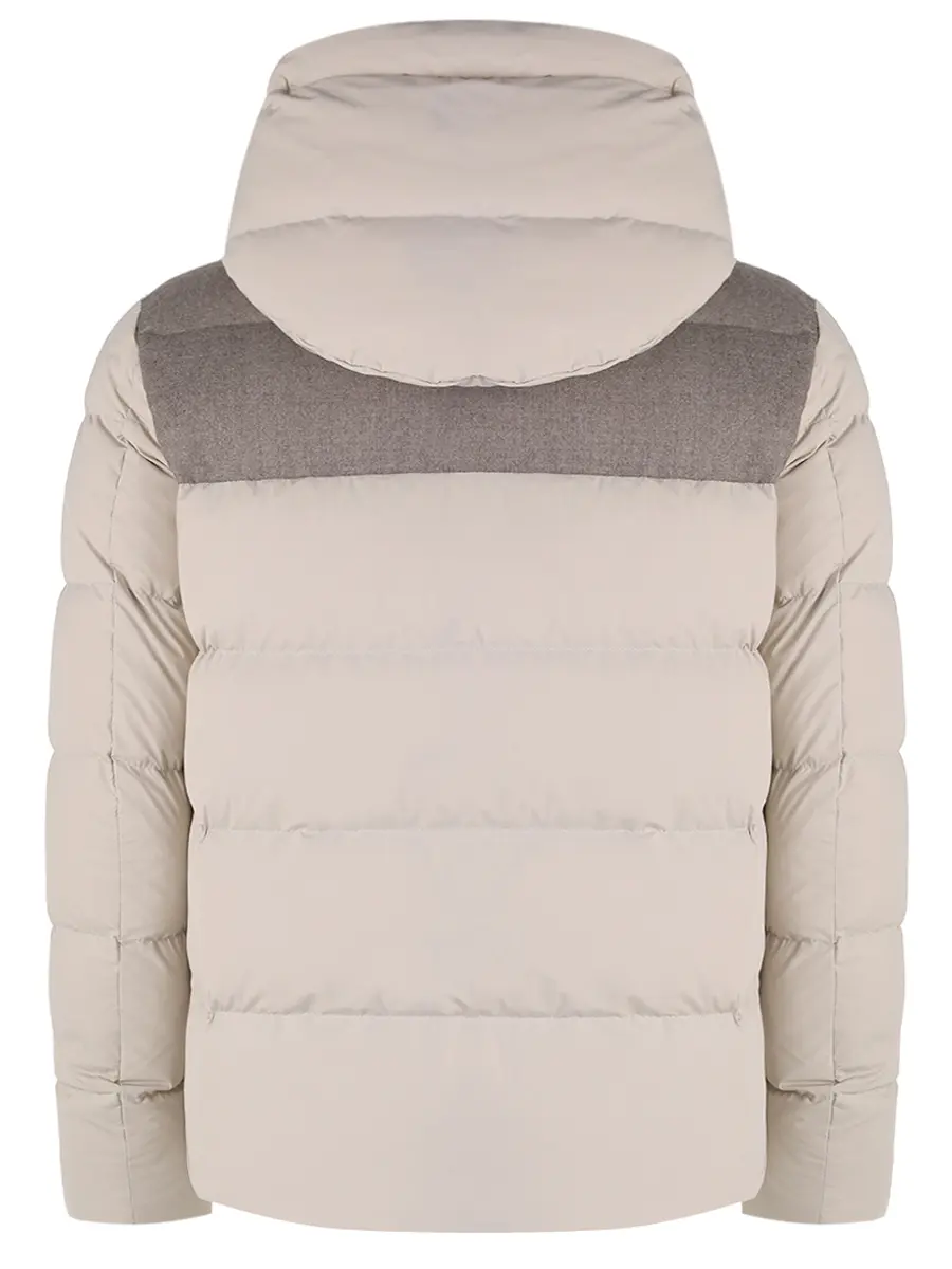 Пуховик стеганый