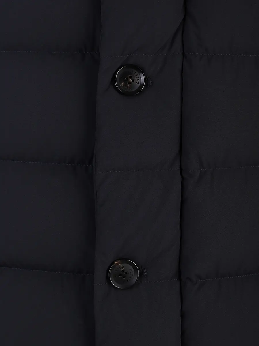 Пуховик стеганый