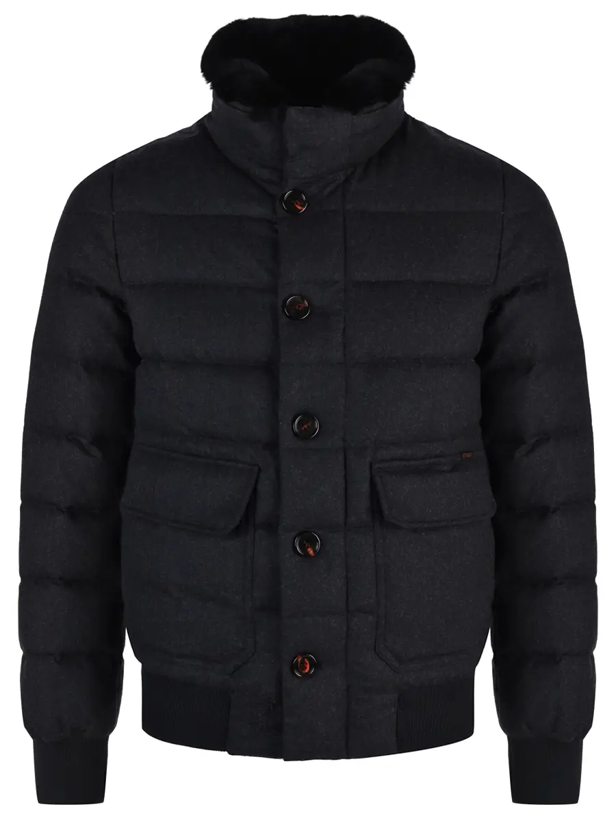 Пуховик стеганый