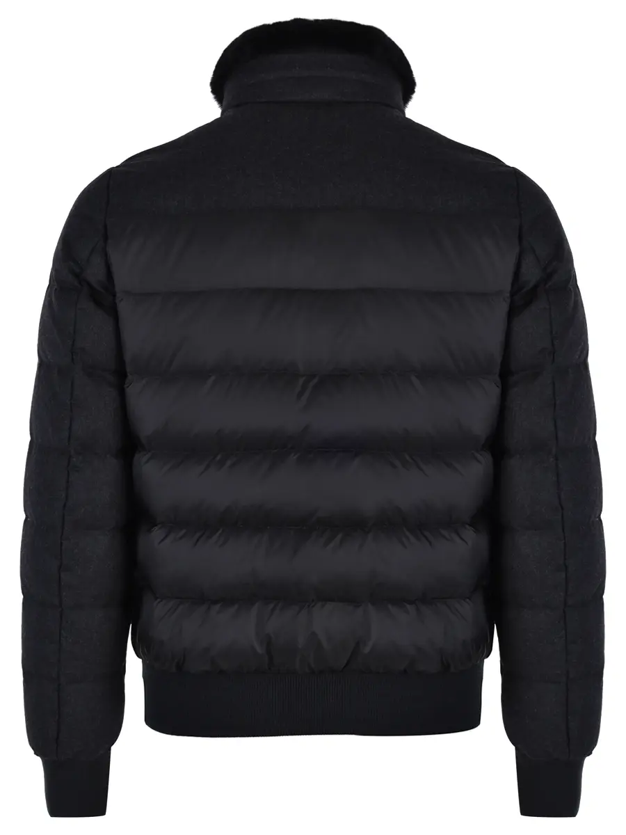 Пуховик стеганый