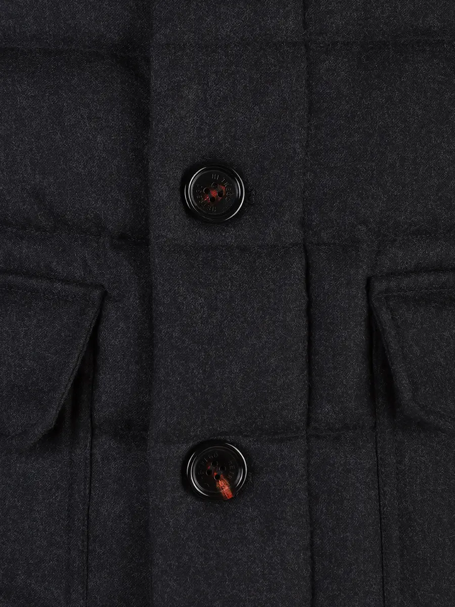 Пуховик стеганый