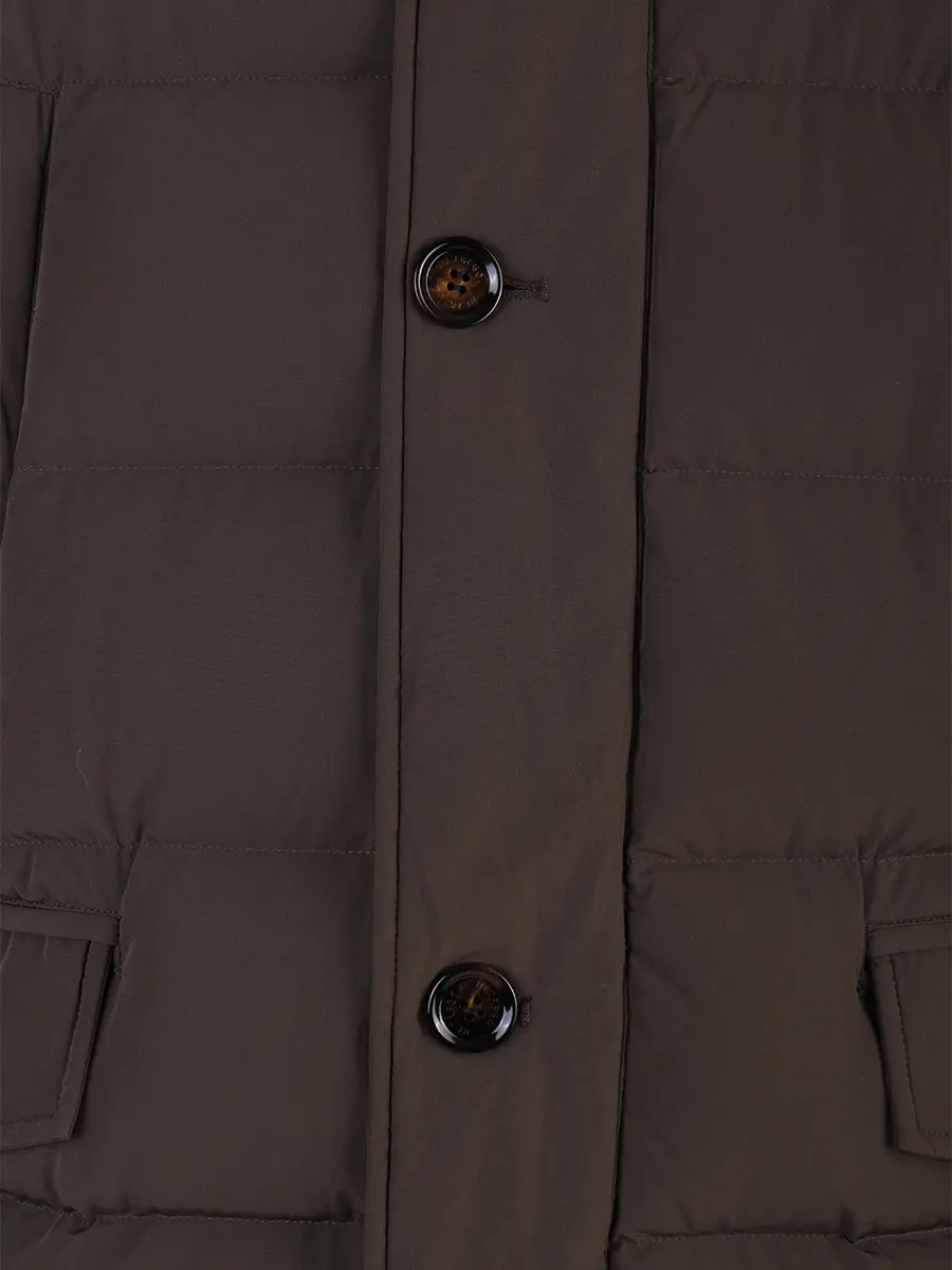 Пуховик стеганый