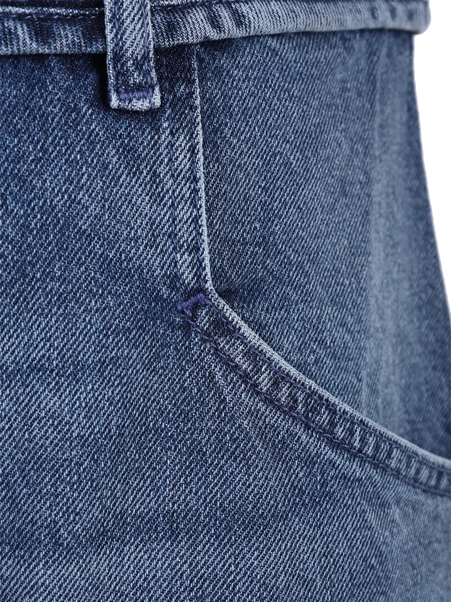 Джинсы-карго хлопковые