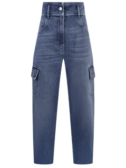 Джинсы-карго хлопковые IRO