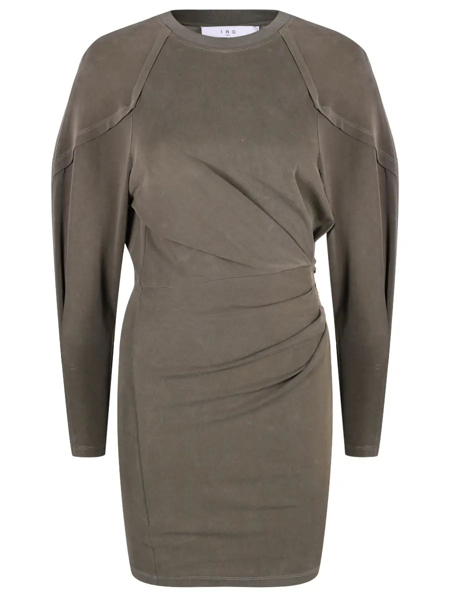 Платье однотонное