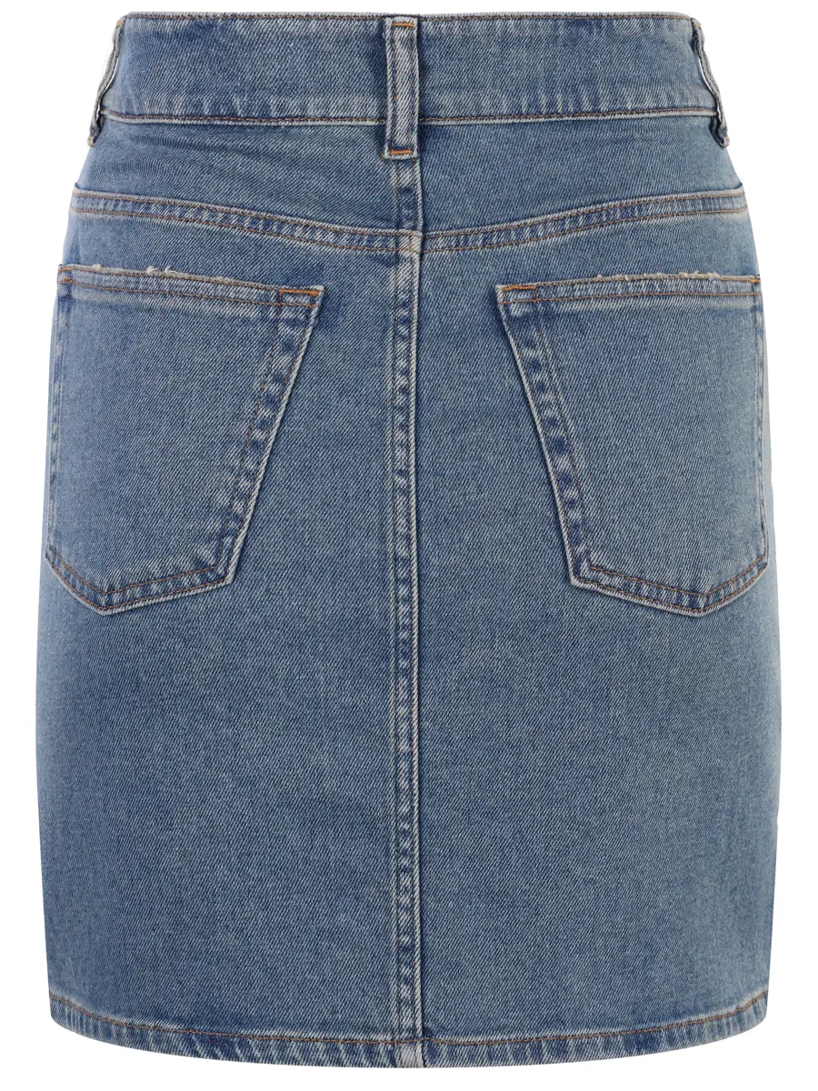 Юбка джинсовая
