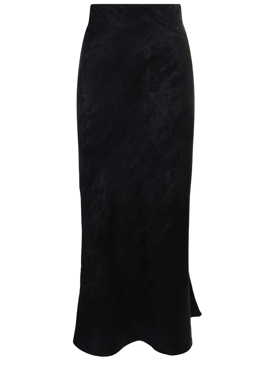 Юбка однотонная