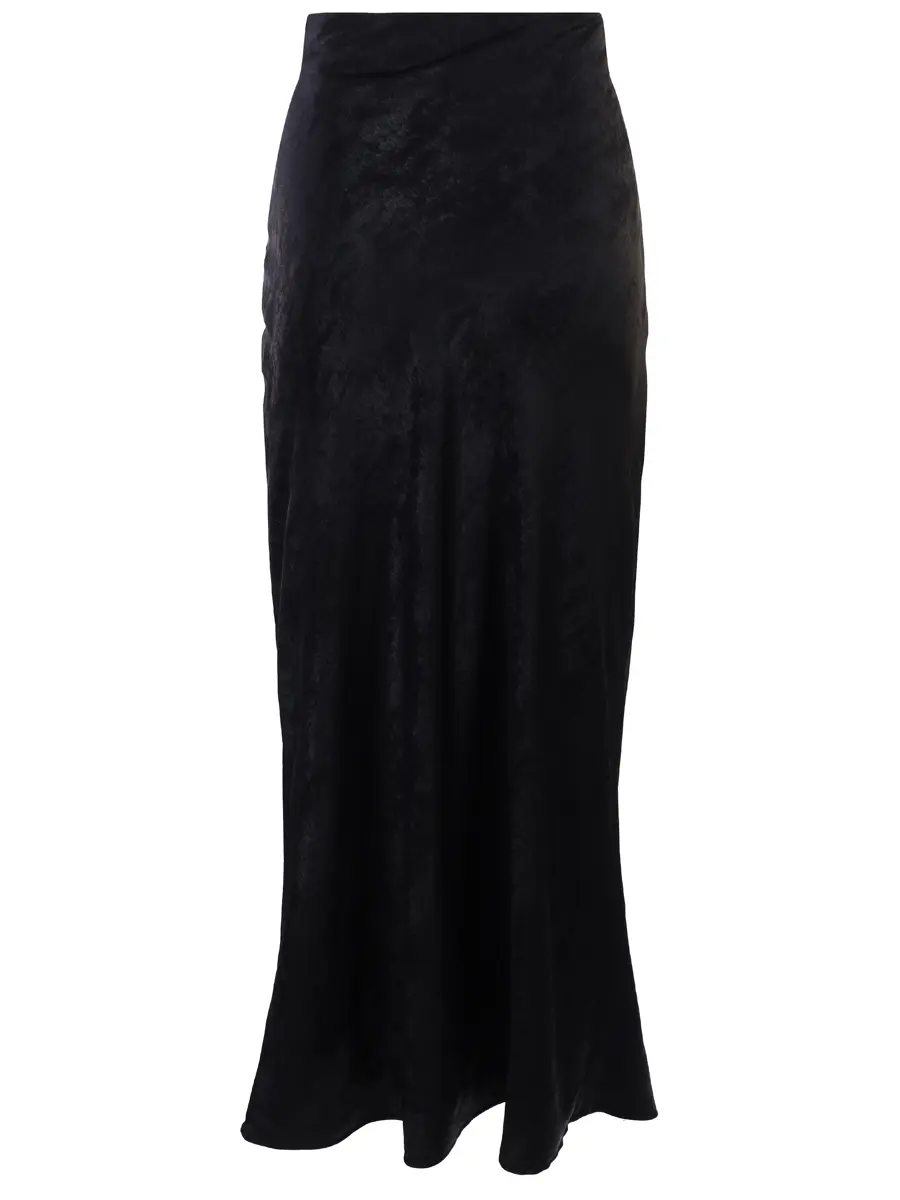 Юбка однотонная