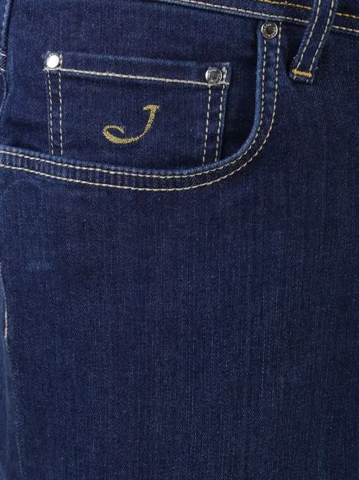 Джинсы Regular Fit хлопковые JACOB COHEN