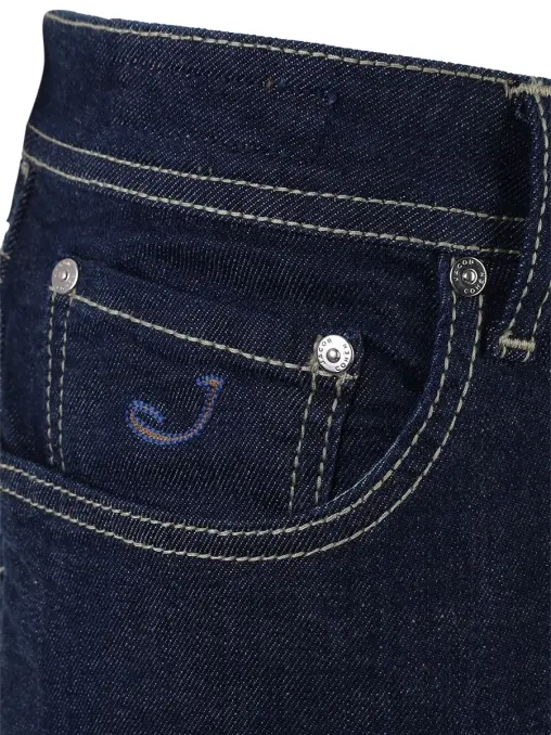 Джинсы Regular Fit хлопковые JACOB COHEN