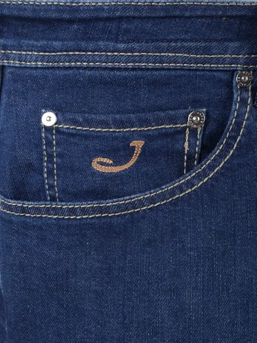 Джинсы Regular Fit хлопковые JACOB COHEN