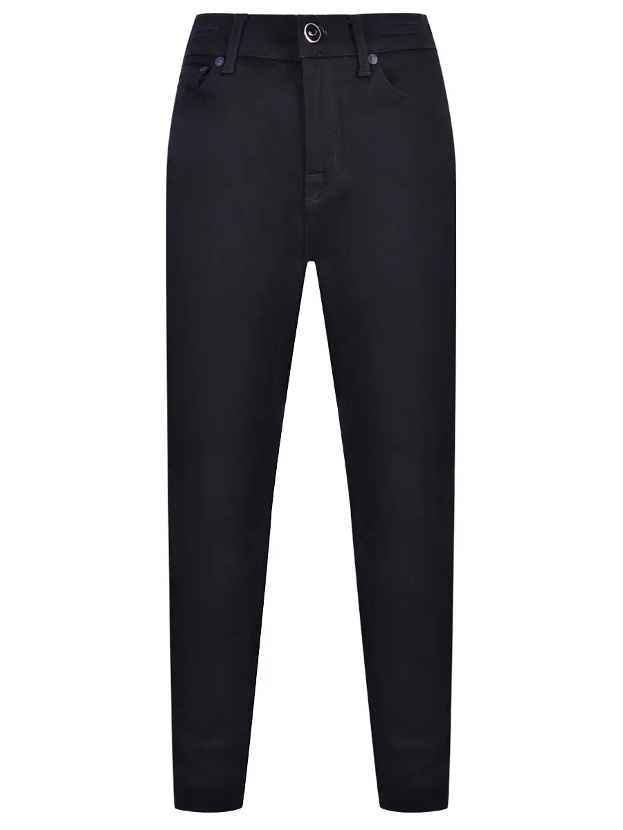 Джинсы однотонные