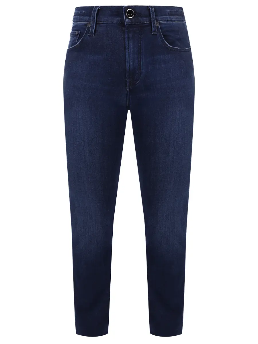 Джинсы однотонные