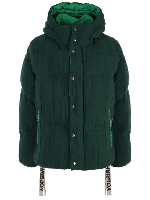 Пуховик однотонный KHRISJOY