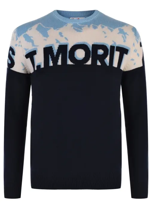 Джемпер с логотипом MC2 SAINT BARTH