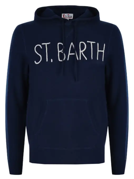 Худи шерстяное MC2 SAINT BARTH