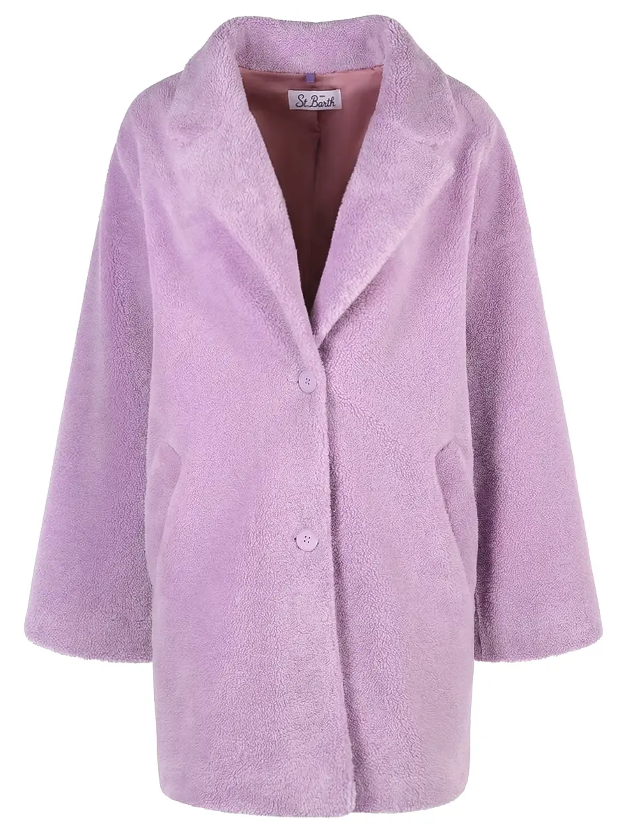 Шуба из экомеха