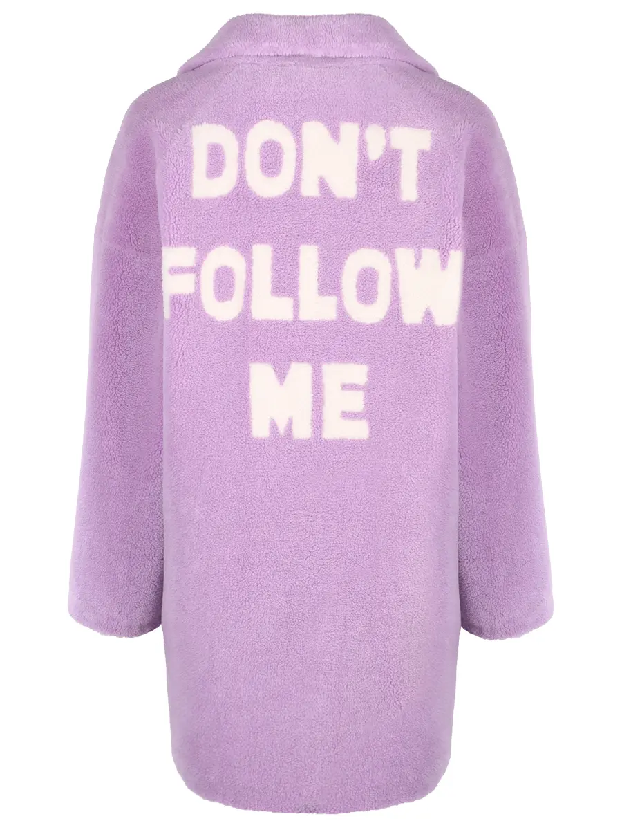 Шуба из экомеха