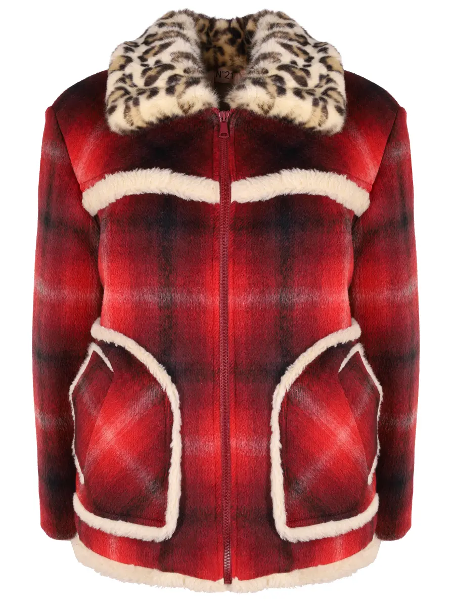 Куртка в клетку