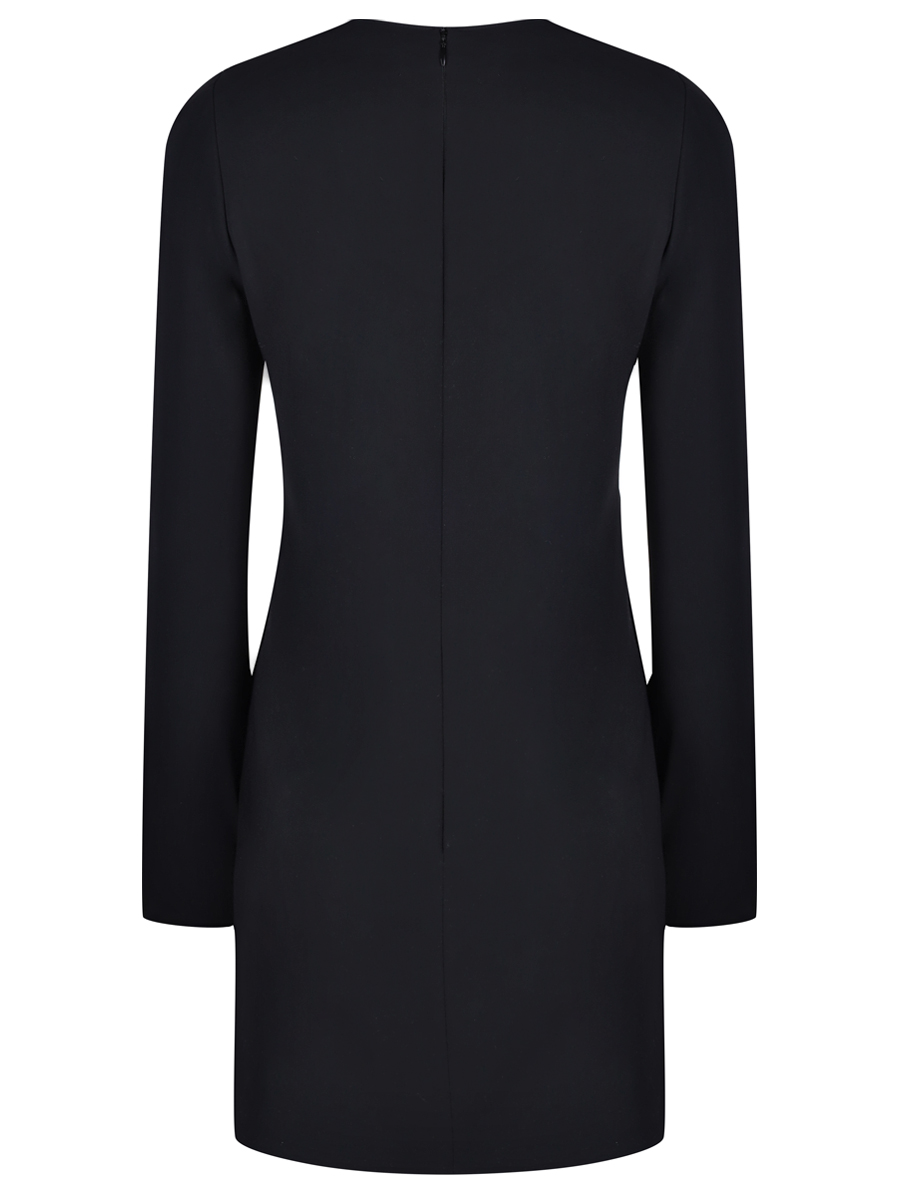 Платье однотонное