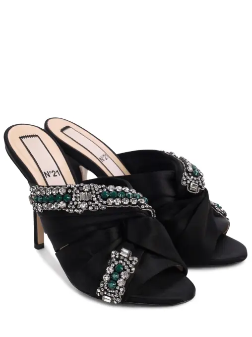 Мюли атласные №21