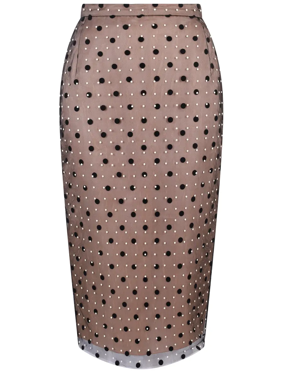 Юбка в горох