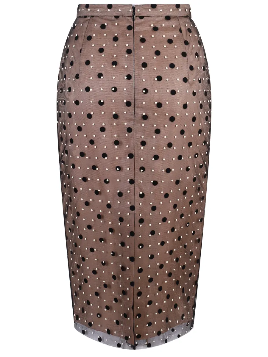 Юбка в горох