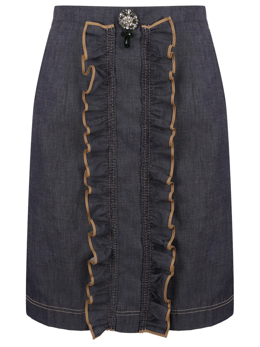 Юбка хлопковая