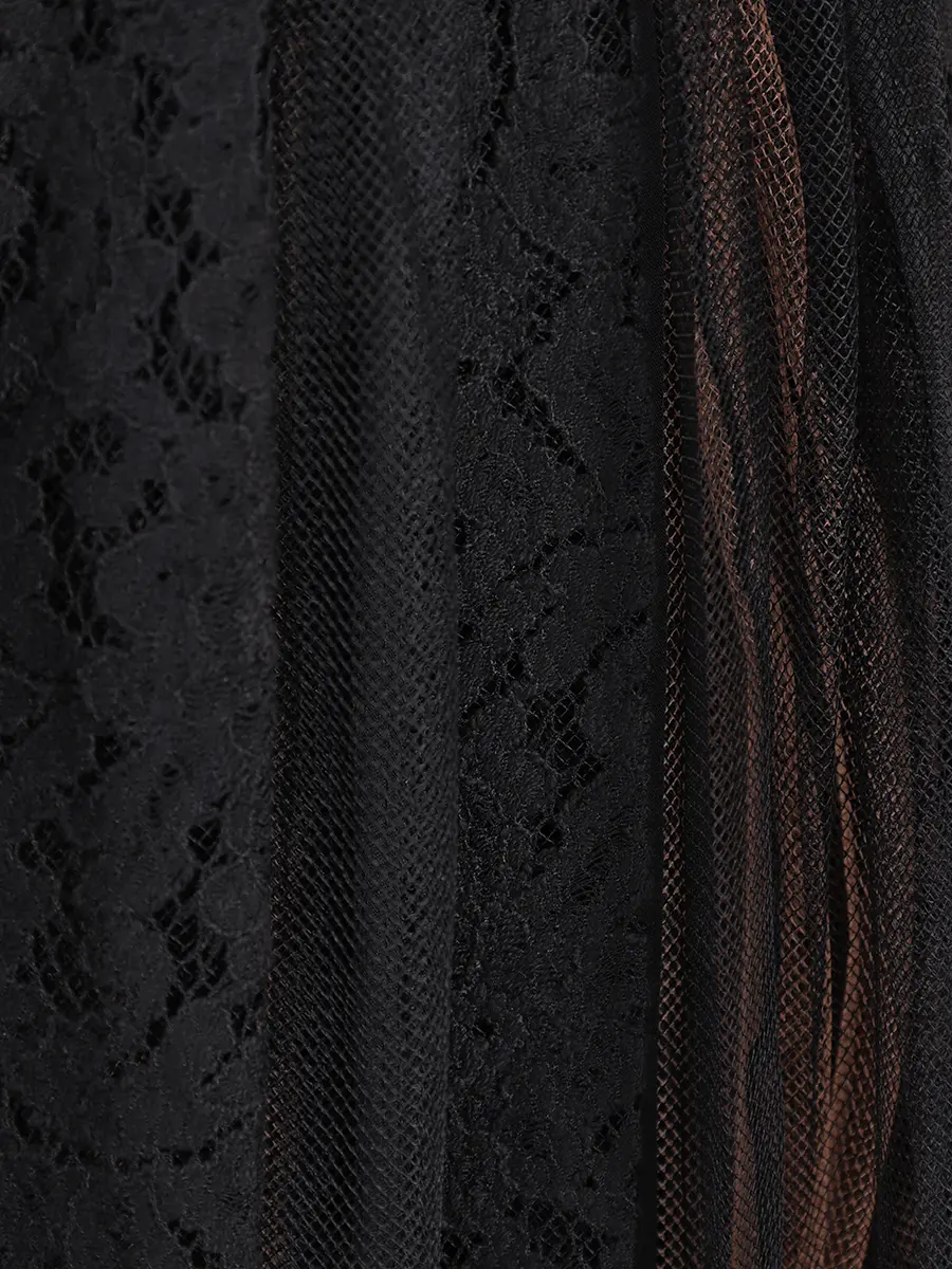 Юбка с сеткой