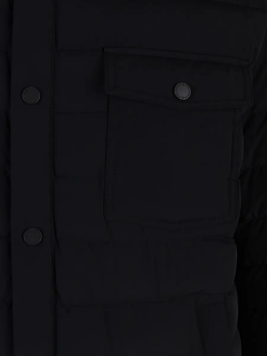 Пуховик стеганый