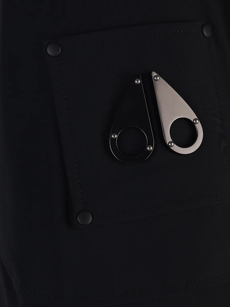 Пуховик однотонный