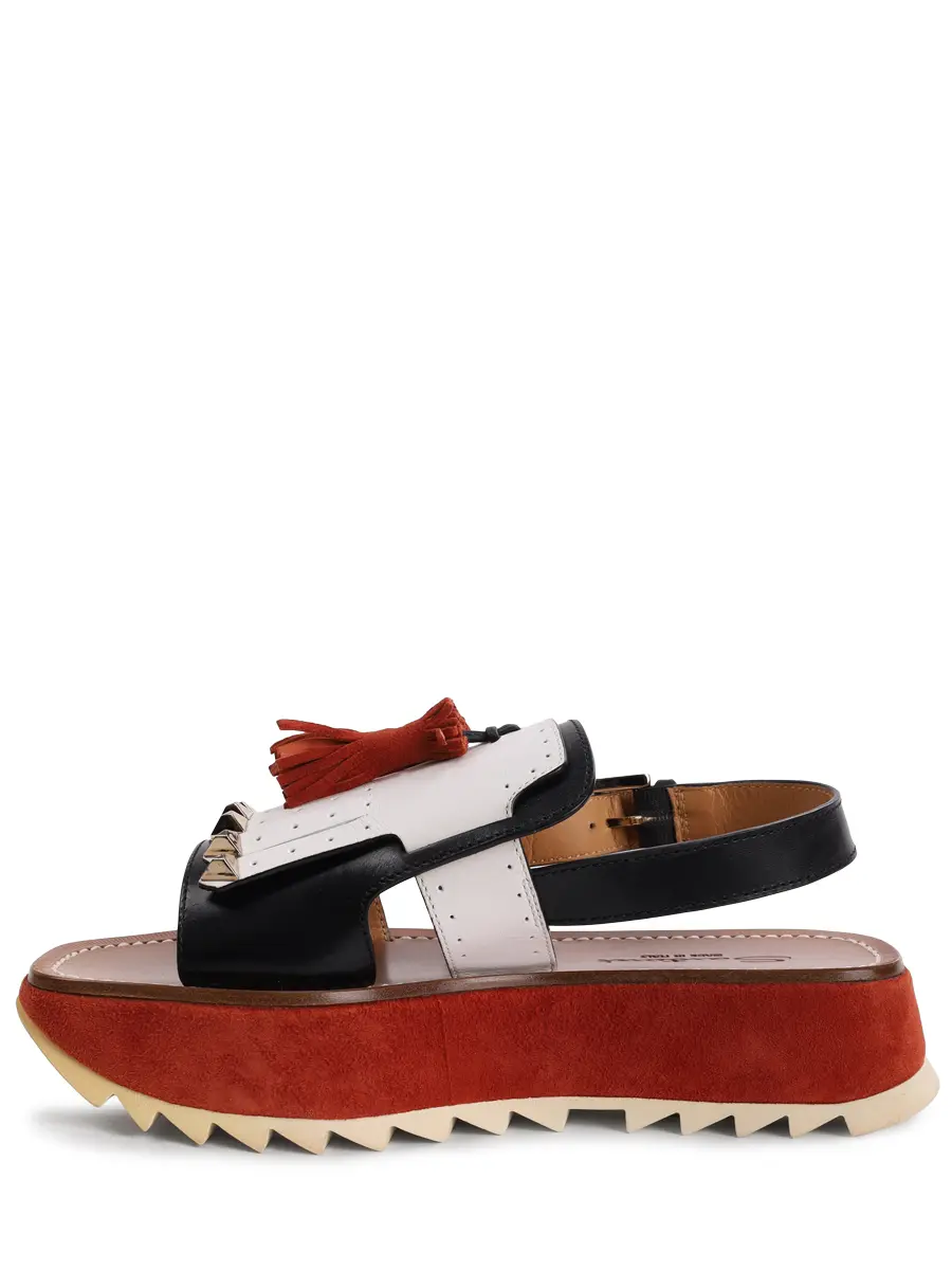 Сандалии комбинированные