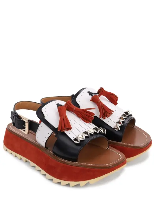 Сандалии комбинированные SANTONI