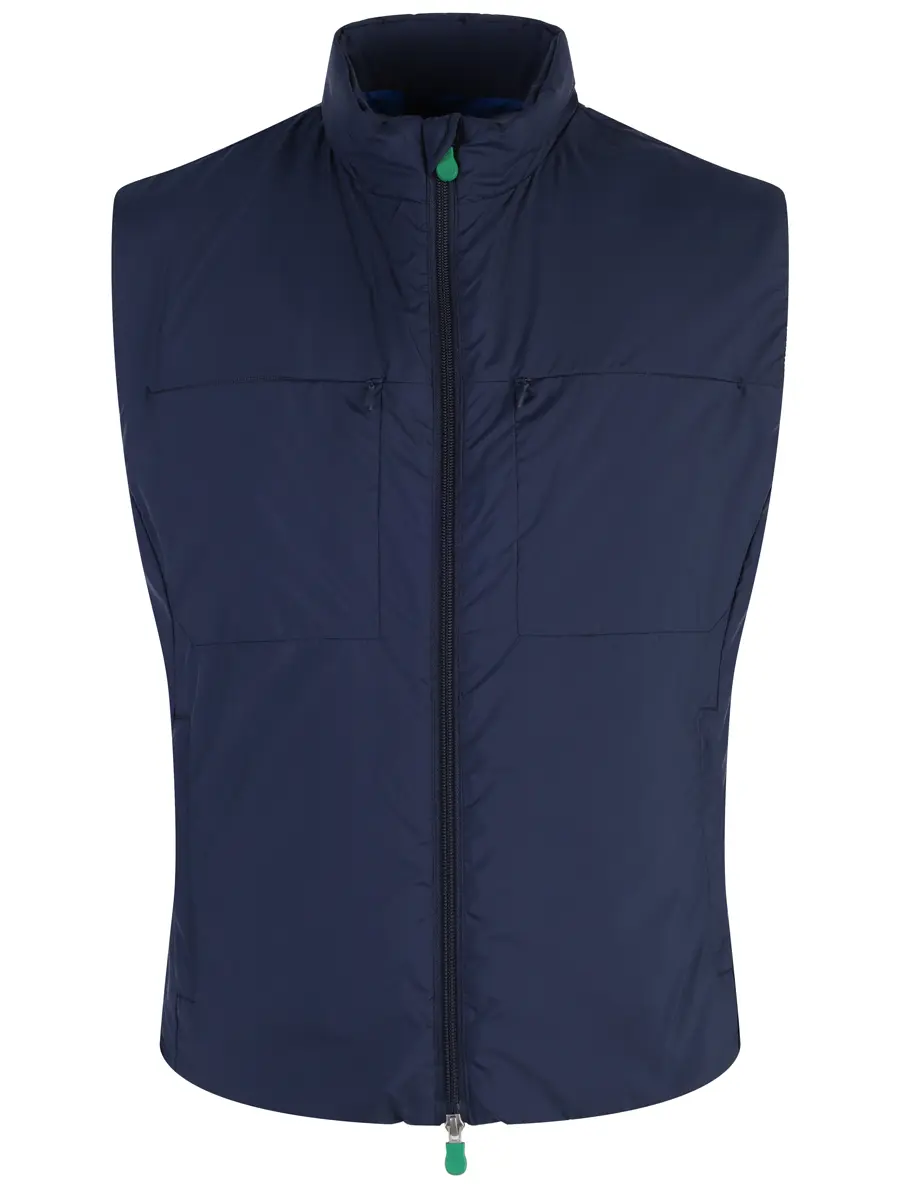 Жилет однотонный