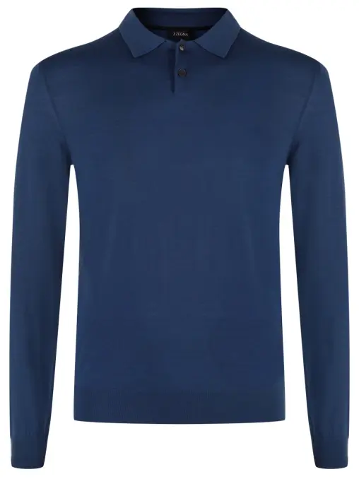 Поло шерстяное ZEGNA