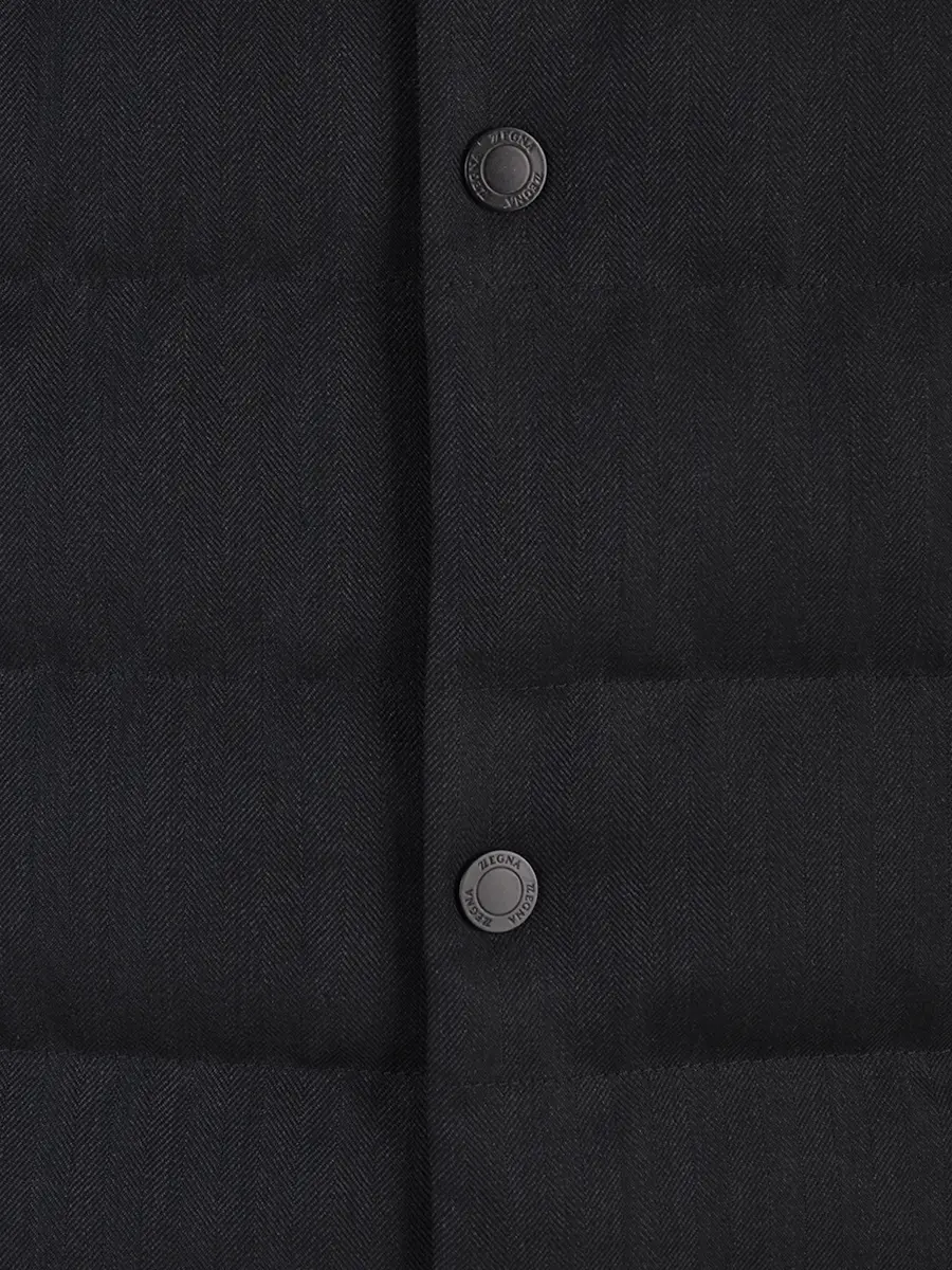 Жилет шерстяной